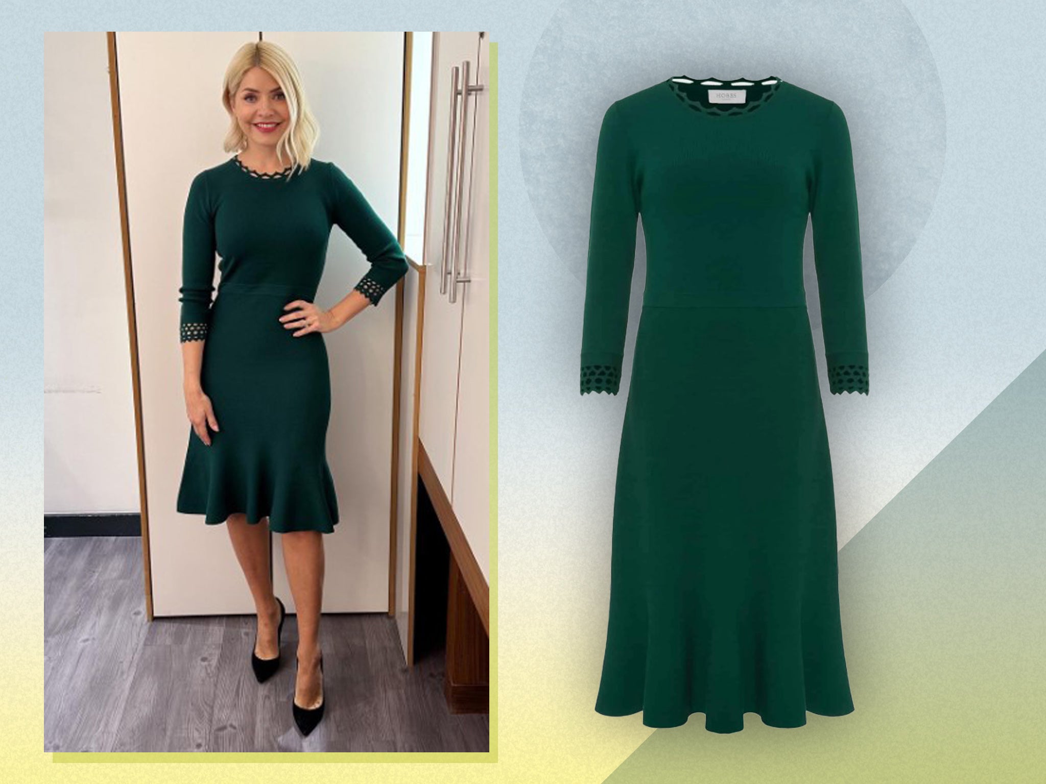 Holly Willoughby This Morning outfit today Shop the dress The